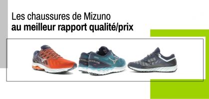 Les 6 chaussures Mizuno au meilleur rapport qualité-prix