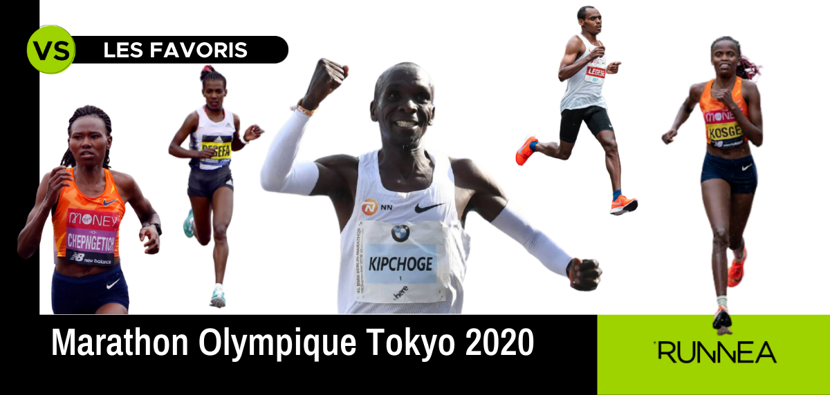 Favoris du marathon JO Tokyo 2020 : du beau monde chez les femmes et chez les hommes.