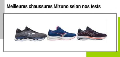 Les chaussures de running Mizuno les mieux notées par l'équipe de RUNNEA
