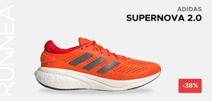 adidas Supernova 2.0 pour 67,99 € (Avant 110 €)
