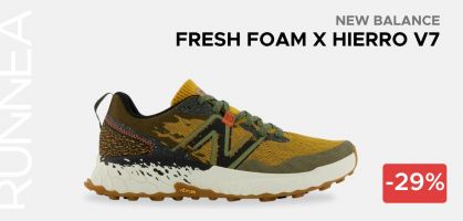 New Balance Fresh Foam X Hierro v7 pour 106,21 € (Avant 150 €)