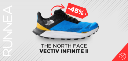 The North Face Vectiv Infinite II pour 88 € (Avant 160 €)