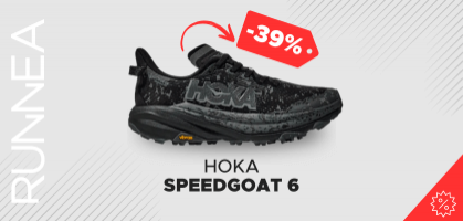 HOKA Speedgoat 6 pour 97,29 € avant 160 € (-39 % de remise)