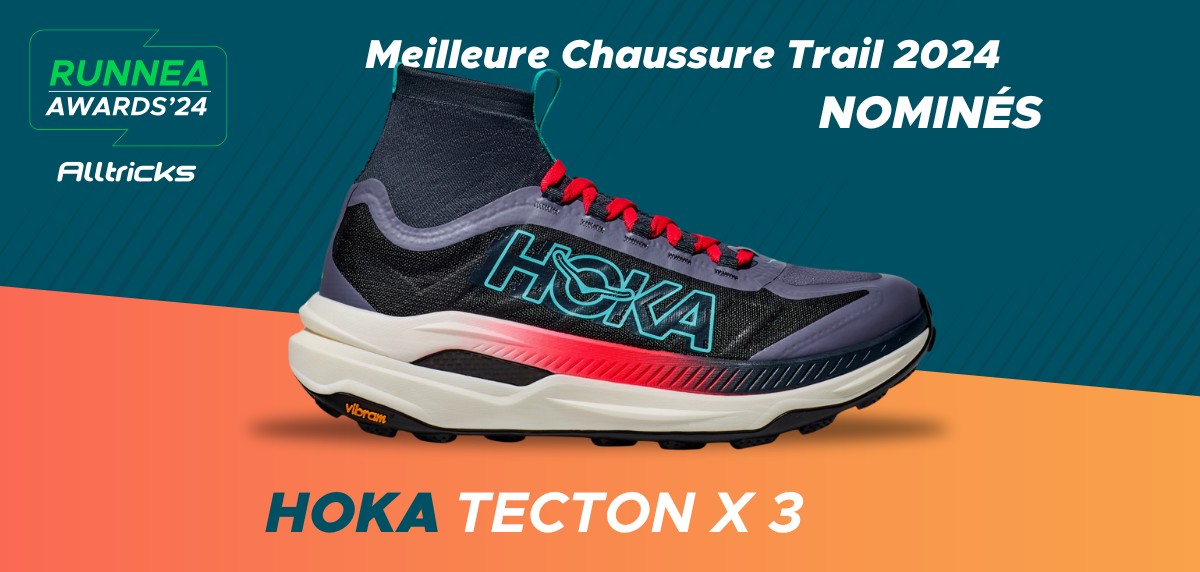 Meilleure chaussure Trail - HOKA Tecton X 3
