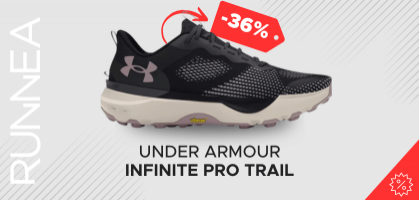 Under Armour Infinite Pro Trail pour 89,99 € avant 140 € (-36 % de remise) 