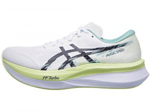 Chaussures Homme ASICS Magic Speed 4 White/Blue Expanse