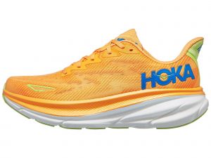 Chaussures Homme HOKA Clifton 9 Solar Flare/Lettuce