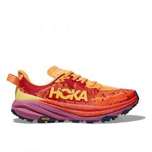 Hoka Speedgoat 6 Chaussures de Course de Trail Homme Orange Violet