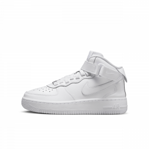 Chaussures Nike Air Force 1 Mid EasyOn pour ado - Blanc