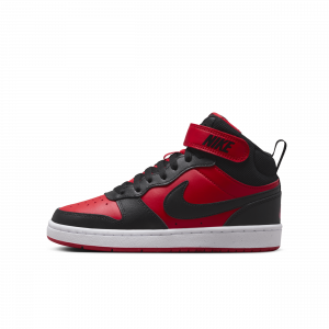 Chaussure Nike Court Borough Mid 2 pour ado - Rouge