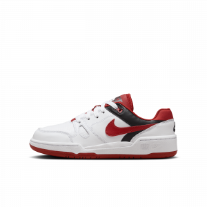 Chaussure Nike Full Force Low pour ado - Blanc