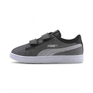 Puma Fille Smash V2 Glitz Glam V PS Chaussure de Piste d'athlétisme