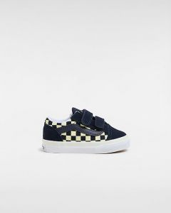 VANS Chaussures À Scratch Old Skool Glow Bébé (1-4 Ans) (navy) Toddler Bleu, Taille 26.5