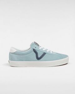 VANS Chaussures En Daim Sport Low (gray Mist) Unisex Bleu, Taille 47