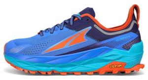 Chaussures de trail running altra olympus 5 bleu orange