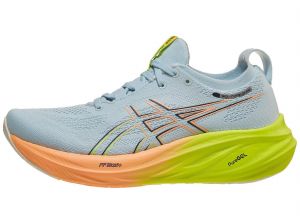 Chaussures Femme ASICS Gel Nimbus 26 PARIS Grey/Yellow