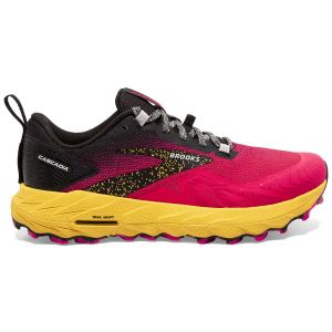 BROOKS Cascadia 17 W - Rose / Jaune / Noir - taille 38 1/2 2024