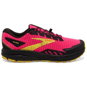 BROOKS Divide 4 W - Jaune / Rose / Noir - taille 40 1/2 2024