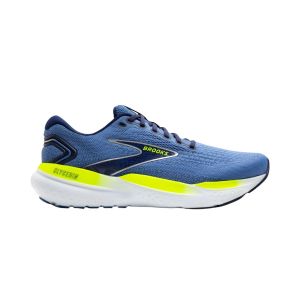 Baskets Brooks Glycerin 21 bleu jaune AW24