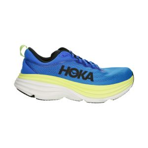 Chaussures Hoka Bondi 8 Bleu Jaune AW24