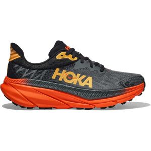 HOKA ONE ONE Challenger 7 - Gris / Noir / Orange - taille 41 1/3 2024