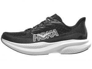 Chaussures Homme HOKA Mach 6 Noir/Blanc - LARGE