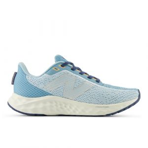 New Balance Femme Fresh Foam Arishi v4 en Bleu/Gris/Orange, Synthetic, Taille 41.5