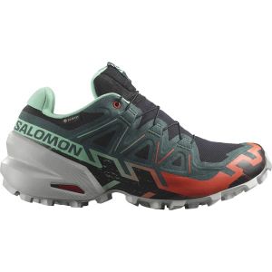 SALOMON Speedcross 6 Gore-tex W - Gris / Vert - taille 41 1/3 2024