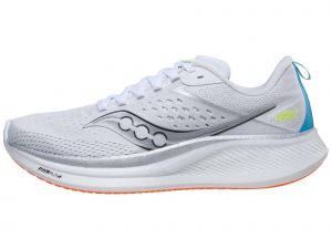 Chaussures Homme Saucony Ride 17 Blanc/Vizi