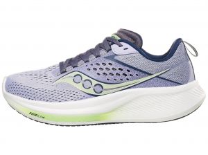 Chaussures Femme Saucony Ride 17 Iris/Navy - LARGE