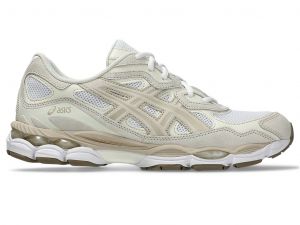 ASICS Gel - Nyc White / Feather Grey Unisex Taille 43.5