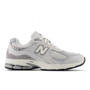 New Balance Homme 2002R en Gris/Blanc, Leather, Taille 44.5 Large