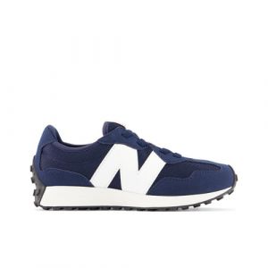 New Balance Enfant 327 Bungee Lace en Bleu/Blanc