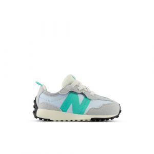 New Balance Enfant 327 NEW-B HOOK & LOOP en Gris/Vert