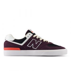 New Balance Unisexe NB Numeric 574 Vulc en Mauve/Blanc