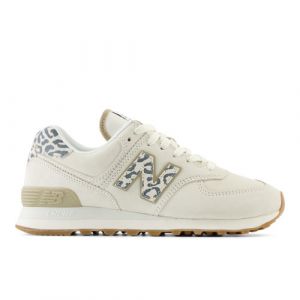 New Balance Femme 574 en Blanc/Noir