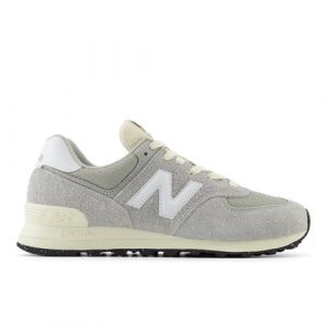 New Balance Unisexe 574 en Gris/Blanc/Beige