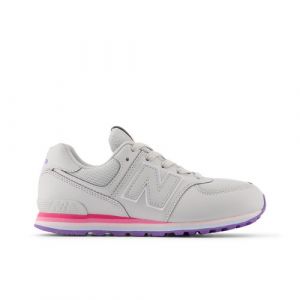 New Balance Enfant 574 en Gris/Rose