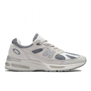 New Balance Unisexe Made in UK 991v2 en Gris/Blanc