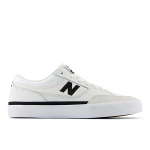 New Balance Homme NB Numeric Franky Villani 417 Low en Blanc/Noir, Suede/Mesh, Taille 45.5 Large