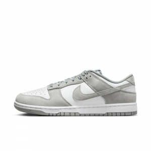 Chaussure Nike Dunk Low Retro SE Leather/Suede pour homme - Blanc