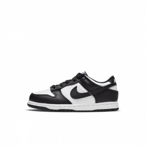 Chaussure Nike Panda Dunk Low pour Jeune enfant - Blanc