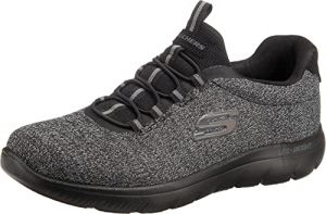 Skechers Summits FORTON Men?s Trainers Sneaker Fitness Memory Foam Black