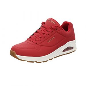 Skechers Baskets Homme UNO - Stand on AIR Rouge 40