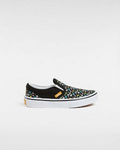 VANS Chaussures Classic Slip-on Enfant (4-8 Ans) (black/multi) Enfant Noir, Taille 31