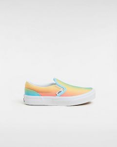 VANS Chaussures Classic Slip-on Enfant (4-8 Ans) (multi/true Whit) Enfant Multicolour, Taille 31