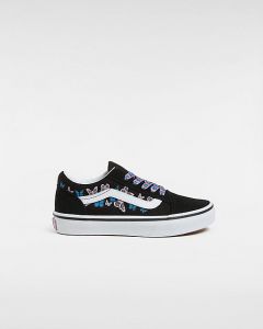 VANS Chaussures Old Skool Enfant (4-8 Ans) (black/multi) Enfant Noir, Taille 31