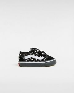 VANS Chaussures À Scratch Vans X Papergirl Old Skool Bébé (1-4 Ans) (black/white) Toddler Noir, Taille 26.5