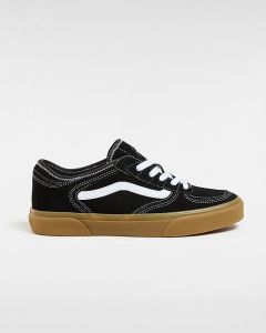 VANS Chaussures Rowley Classic (black/white/gum) Unisex Noir, Taille 47