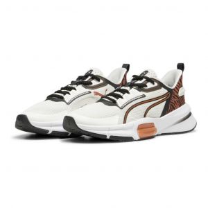 Chaussures Puma PWRFrame TR 3 Animal Remix blanc noir orange femme - 40